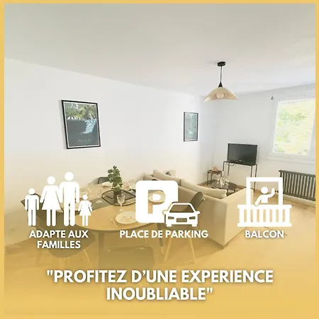 Appartement Bel Et Grand 4 Pieces Avec Parking